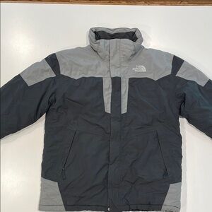 The North Face Gray and Black Jacket, Boys XL (18/20)